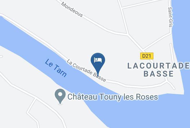 Gite De Peche La Courtade Map