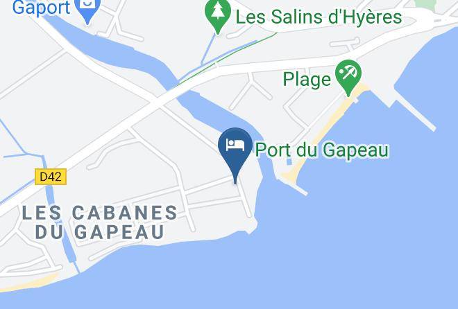 Var - Gite De Plongee Du Gapeau Maps