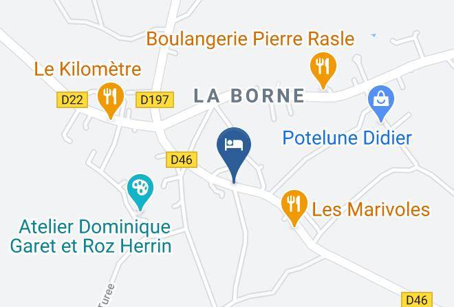 Cher - Gite De Potier Maps