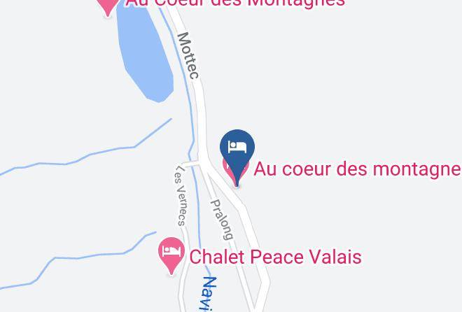 Sierre - Gite De Pralong Maps