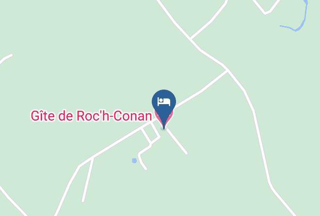 Finistere - Gite De Roc'h Conan Maps