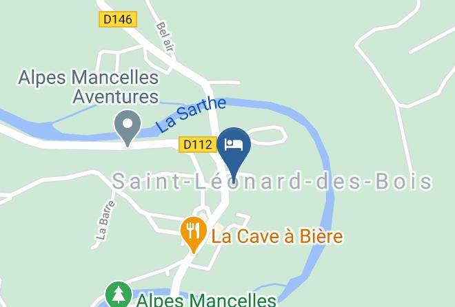 Sarthe - Gite De Vandoeuvre Maps