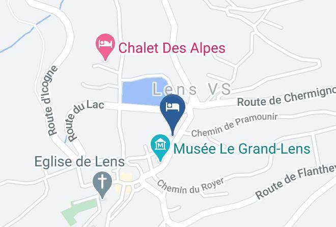 Sierre - Gite Des Amis Maps