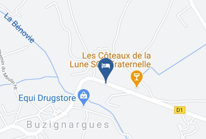 Herault - Gite Des Bois Maps