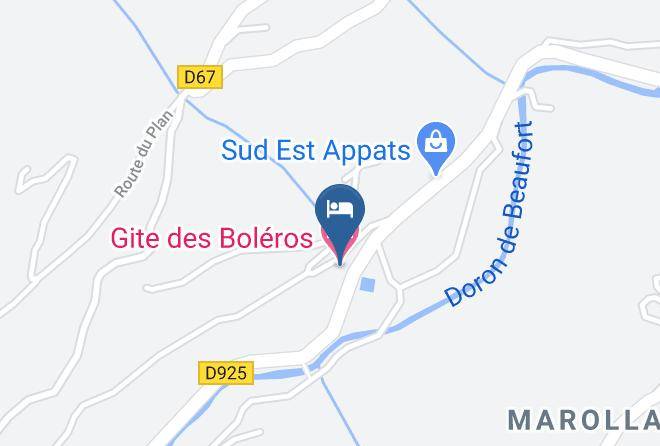 Savoie - Gite Des Boleros Maps