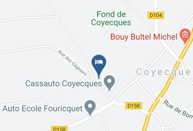 Pas De Calais - Gite Des Cagniers Maps