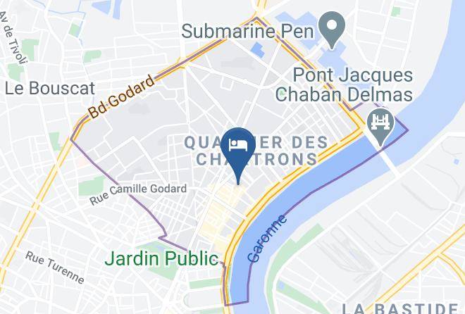 Gironde - Gite Des Chartrons Maps