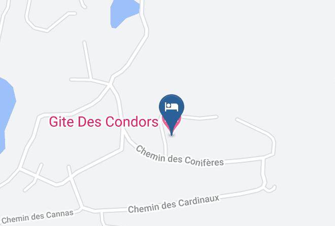 Les Pays D En Haut Regional County Municipality - Gite Des Condors Maps