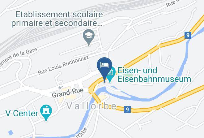 Jura Nord Vaudois District - Gite Des Grandes Forges Maps
