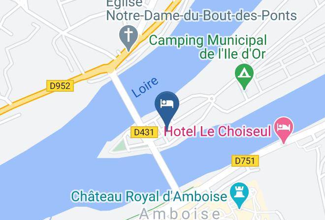 Indre Et Loire - Gite Des Martinets Maps