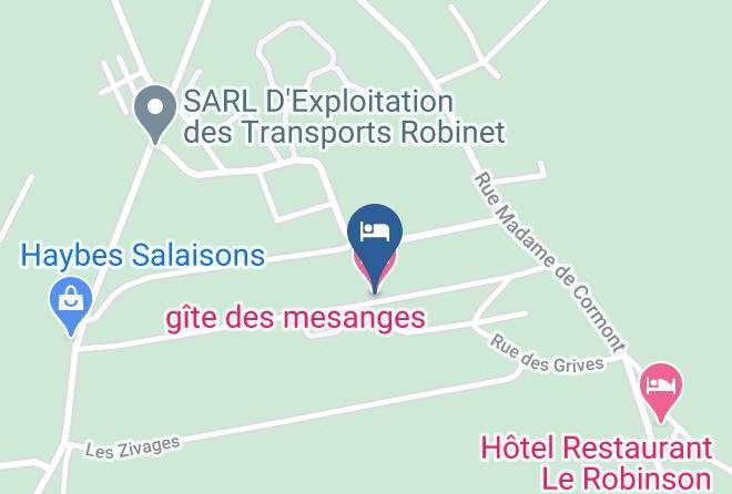 Ardennes - Gite Des Mesanges Maps