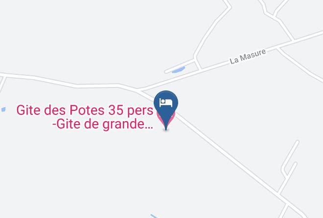Gite Des Potes 35 Pers Gite De Grande Capacite En Region Centre Map