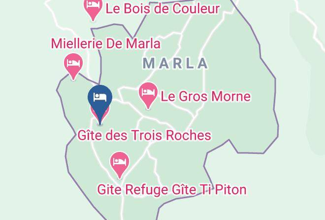 Cilaos - Gite Des Trois Roches Maps