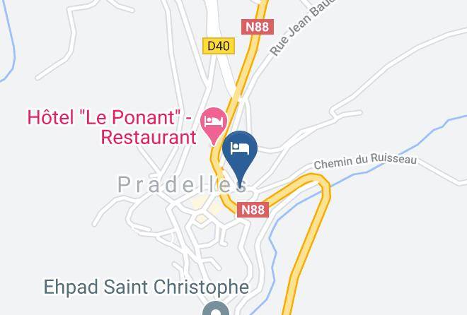Haute Loire - Gite Detape Terre Daccueil Maps