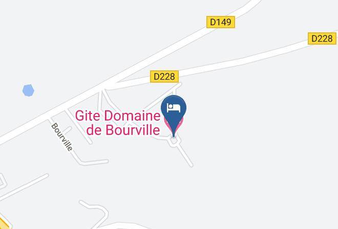 Seine Maritime - Gite Domaine De Bourville Maps