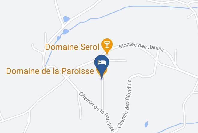 Loire - Gite Domaine De La Paroisse Maps