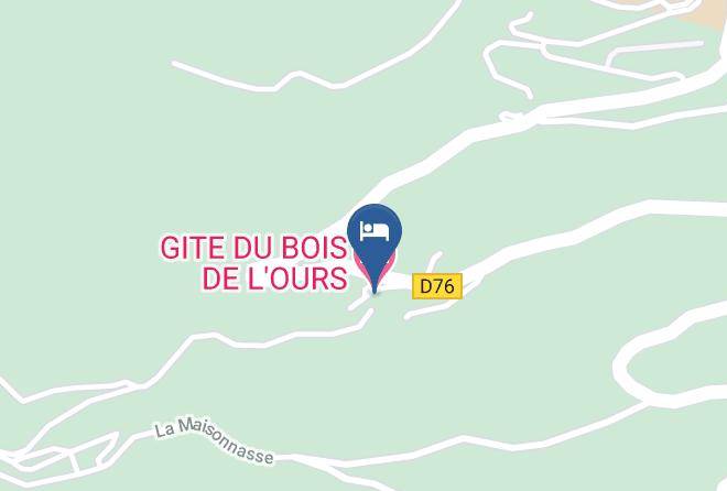 Hautes Alpes - Gite Du Bois De L'ours Maps