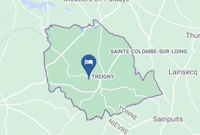 Yonne - Gite Du Boissenet Maps