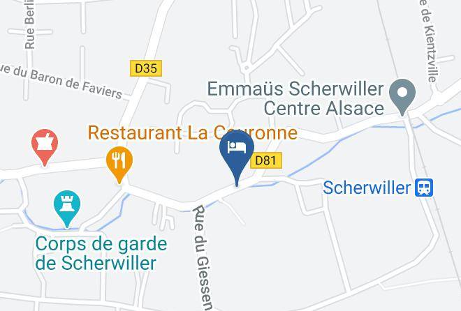 Bas Rhin - Gite Du Brocanteur Maps