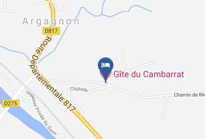 Pyrenees Atlantiques - Gite Du Cambarrat Maps