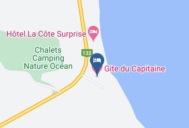 Le Rocher Perce Regional County Municipality - Gite Du Capitaine Maps