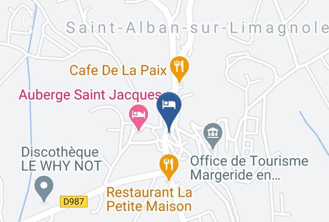 Lozere - Gite Du Centre Maps