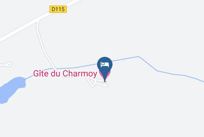 Gite Du Charmoy Map
