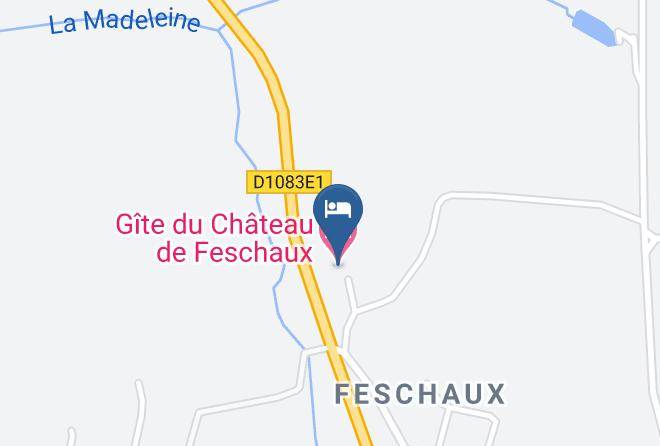 Jura - Gite Du Chateau De Feschaux Maps