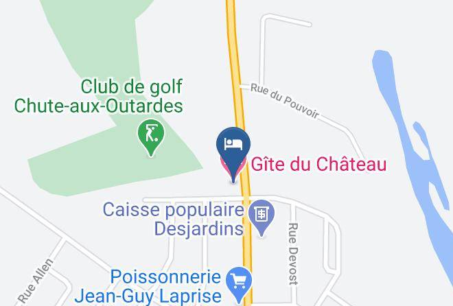 Manicouagan Regional County Municipality - Gite Du Chateau Maps