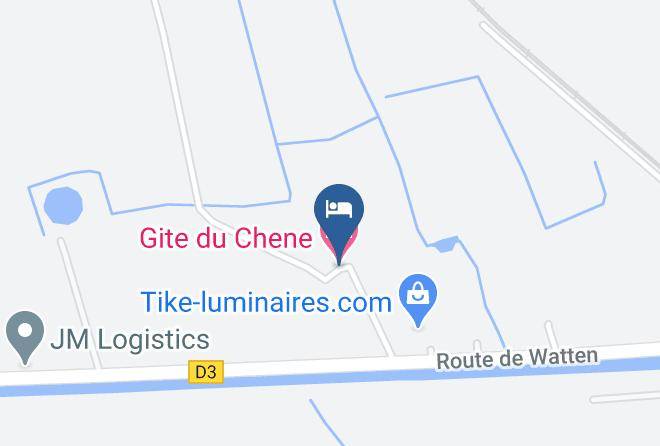 Nord - Gite Du Chene Maps