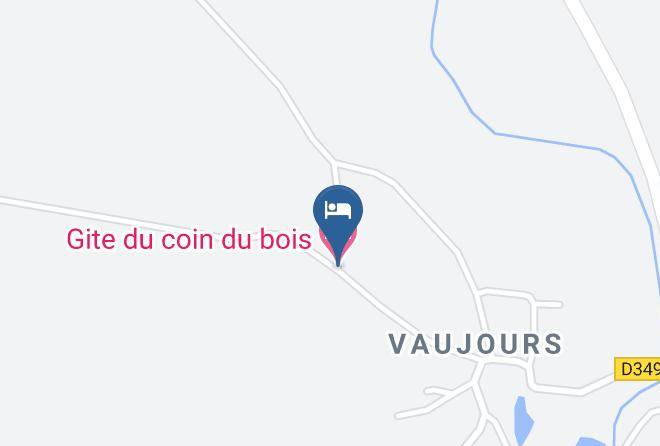 Indre Et Loire - Gite Du Coin Du Bois Maps
