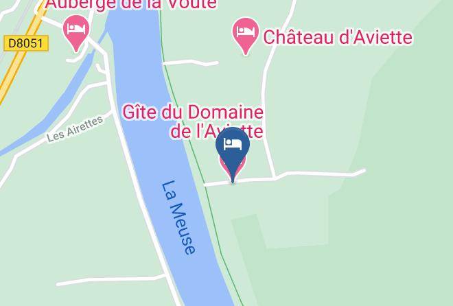 Ardennes - Gite Du Domaine De L'aviette Maps