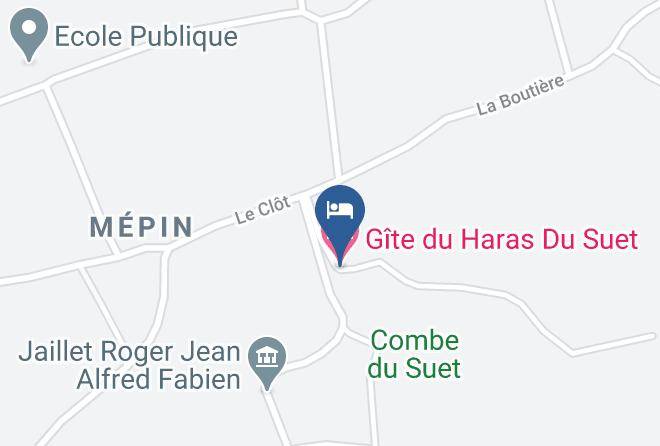 Isere - Gite Du Haras Du Suet Maps