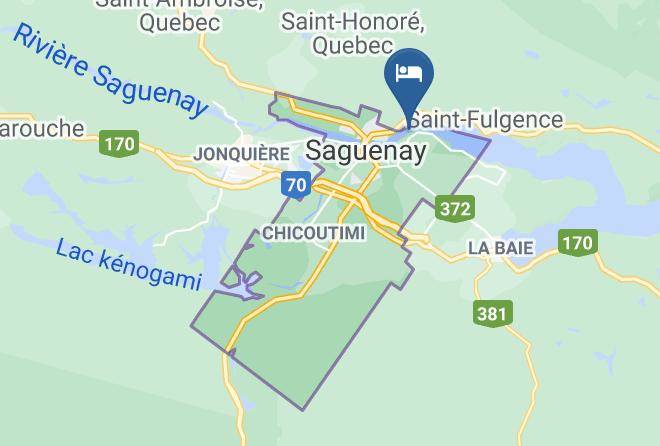 Le Saguenay Et Son Fjord - Gite Du Haut Des Arbres Maps