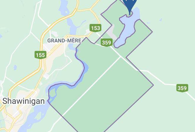 Shawinigan - Gite Du Lac A La Tortue Maps