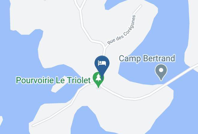 Gite Du Lac Poisson Blanc Map