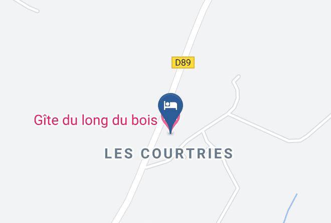 Indre Et Loire - Gite Du Long Du Bois Maps