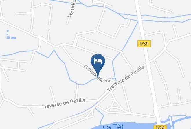 Pyrenees Orientales - Gite Du Mas De L'horte Maps