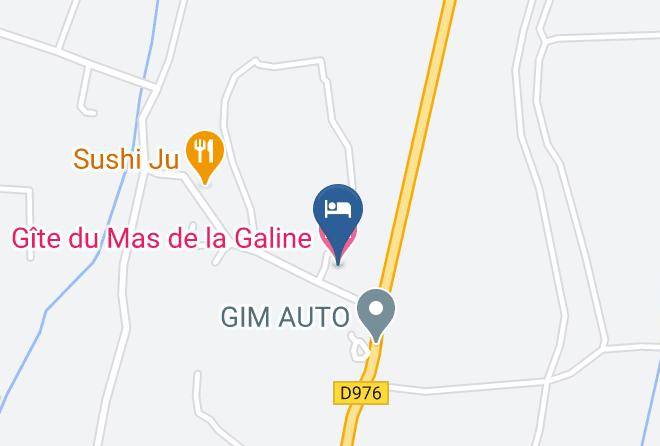 Vaucluse - Gite Du Mas De La Galine Maps
