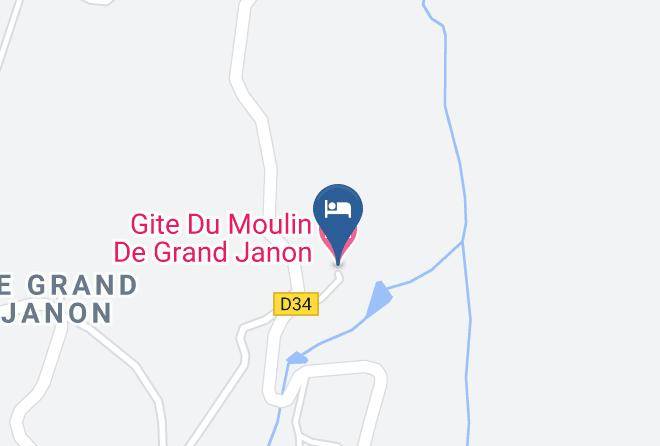 Creuse - Gite Du Moulin De Grand Janon Maps