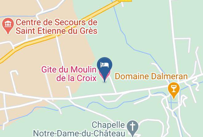 Bouches Du Rhone - Gite Du Moulin De La Croix Maps