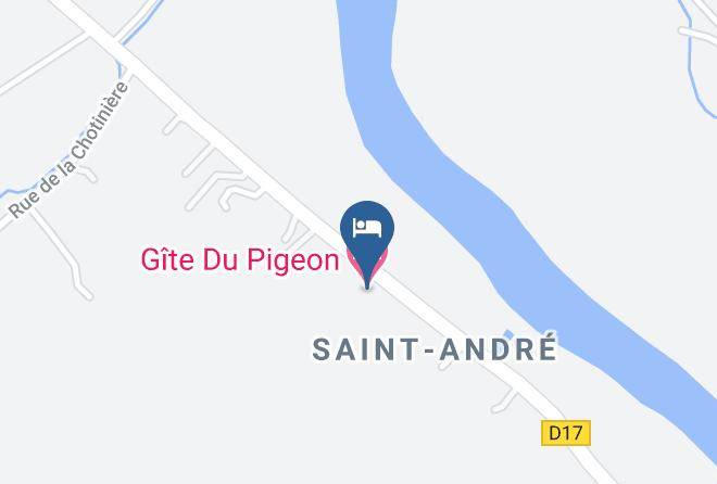 Loir Et Cher - Gite Du Pigeon Maps