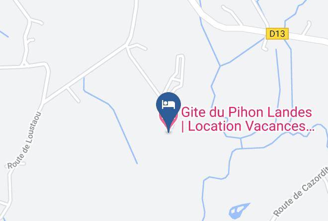 Landes - Gite Du Pihon Maps