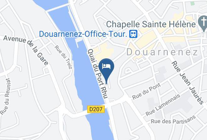Finistere - Gite Du Port Rhu Maps