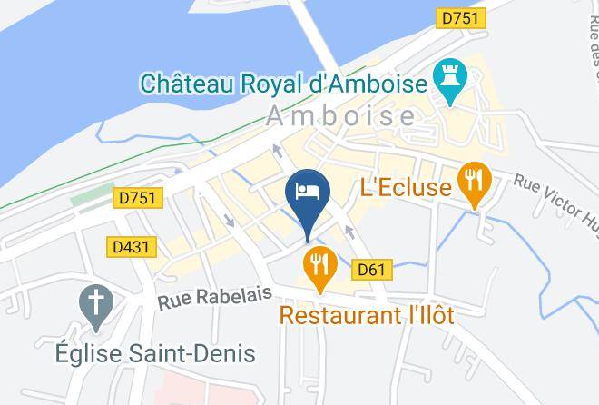 Indre Et Loire - Gite Du Quai Des Marais Maps