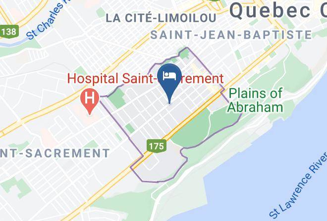 Capitale Nationale - Gite Du Quartier Des Arts Maps