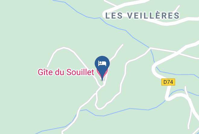 Isere - Gite Du Souillet Maps