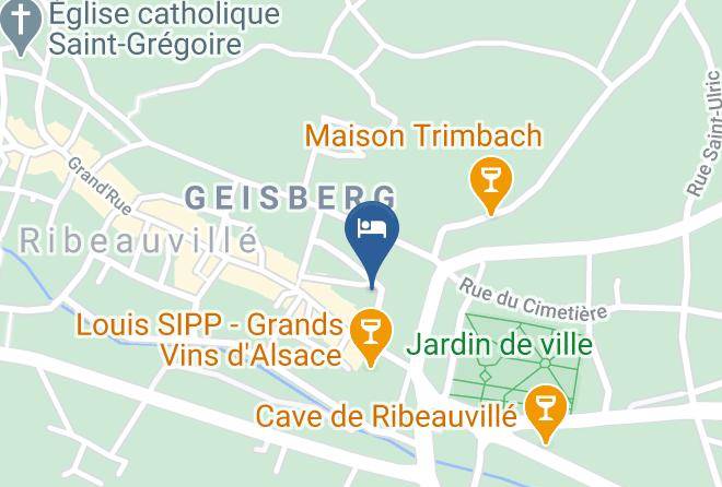 Haut Rhin - Gite Du Tanneur Maps