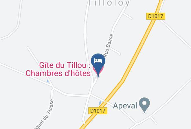 Somme - Gite Du Tillou Chambres D'hotes Maps