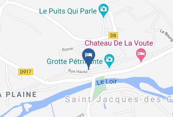 Loir Et Cher - Gite Du Vieux Chai De Troo Maps